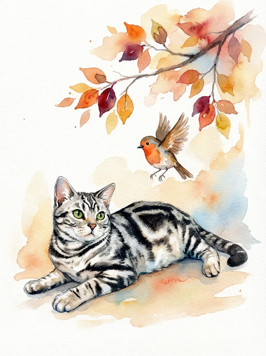 American Shorthair artwork