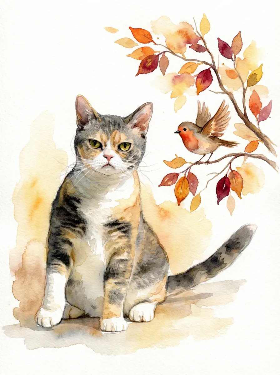 American Wirehair artwork