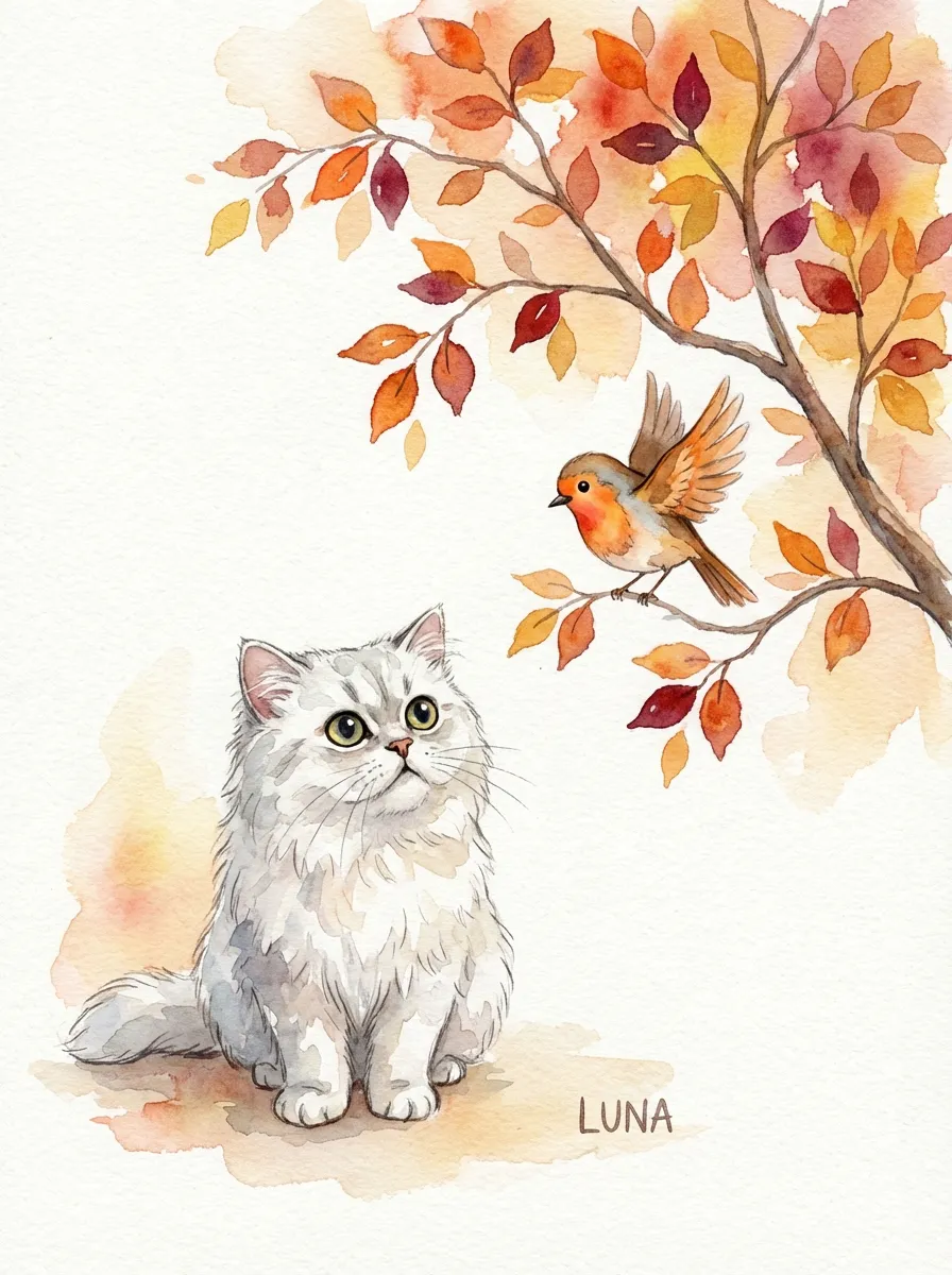 Asian Semi-longhair artwork