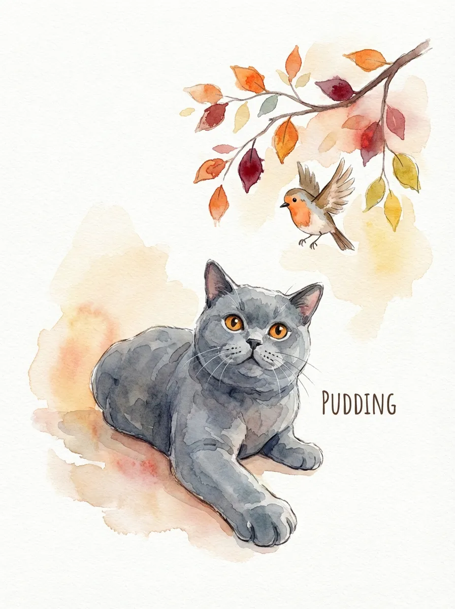 British Shorthair artwork