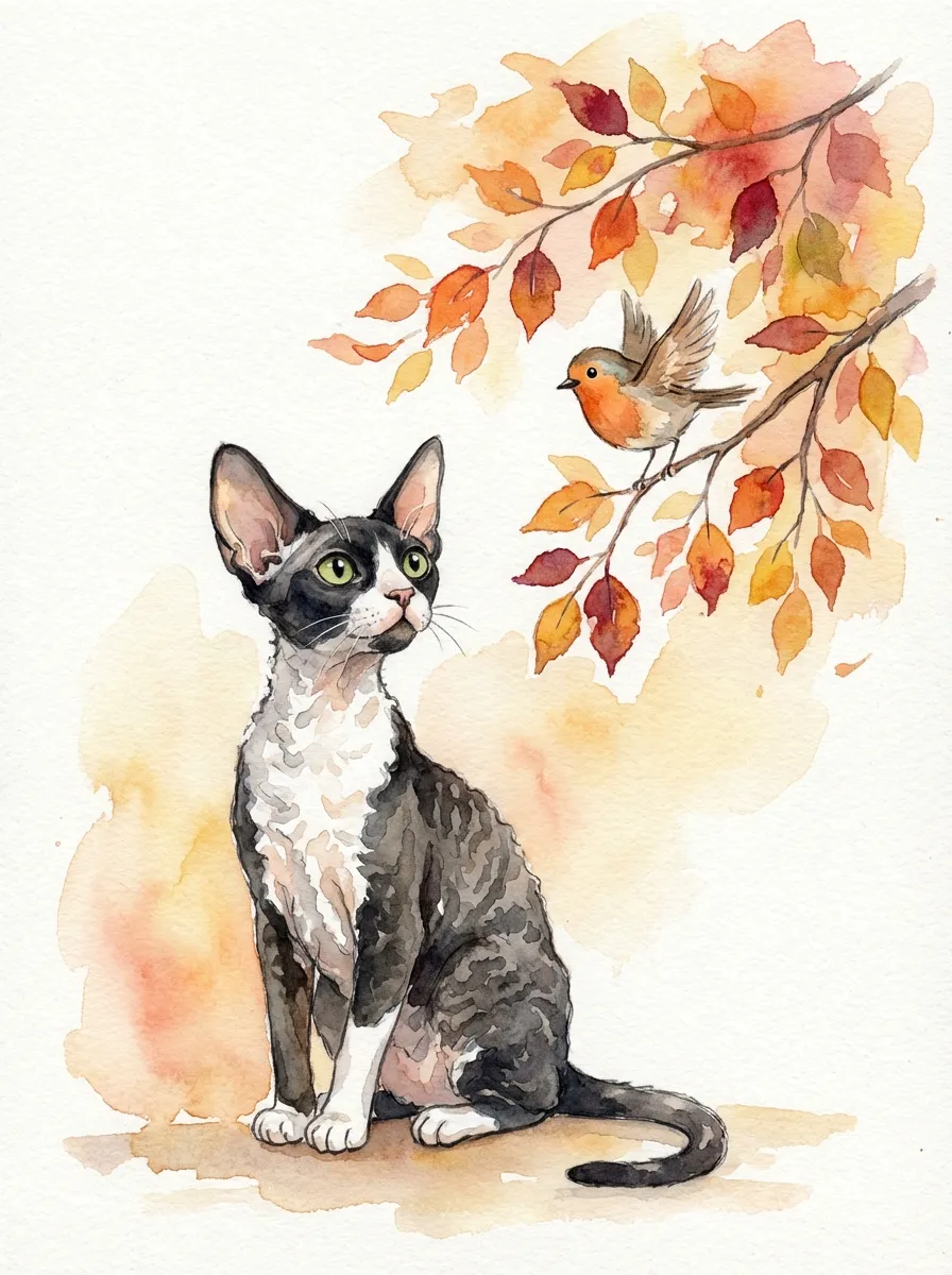 Cornish Rex artwork