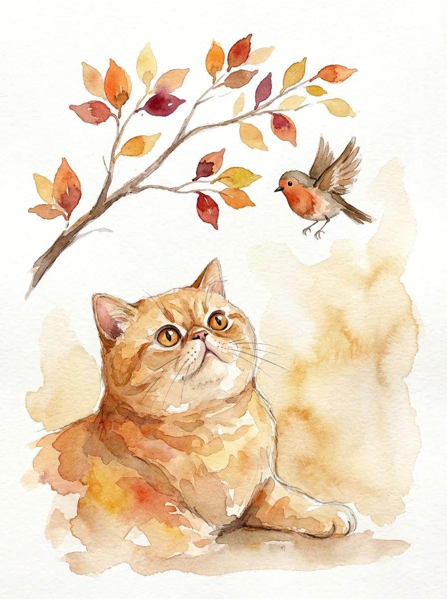 Exotic Shorthair artwork