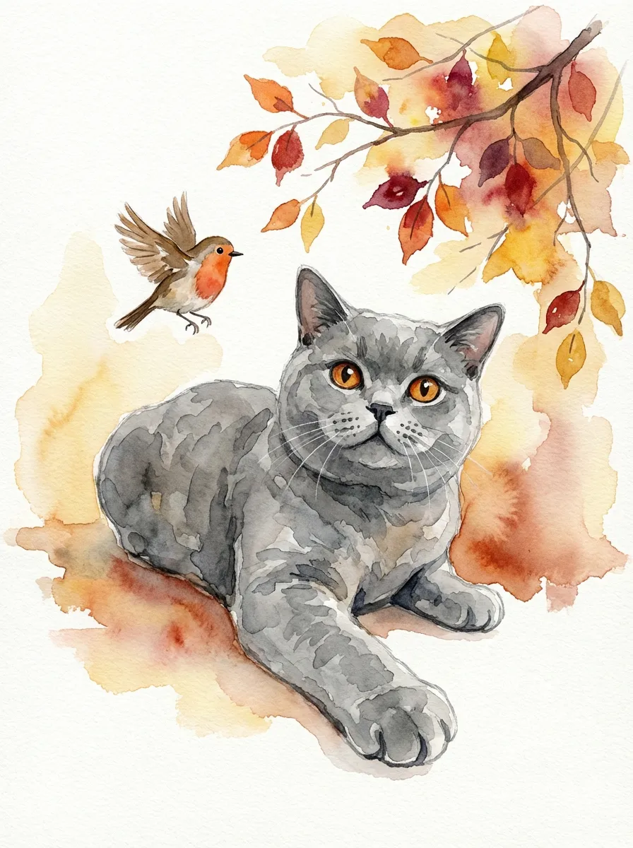 British Longhair artwork