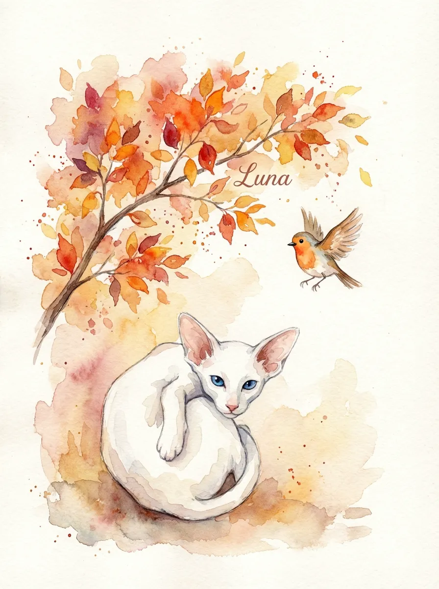 Oriental Shorthair artwork