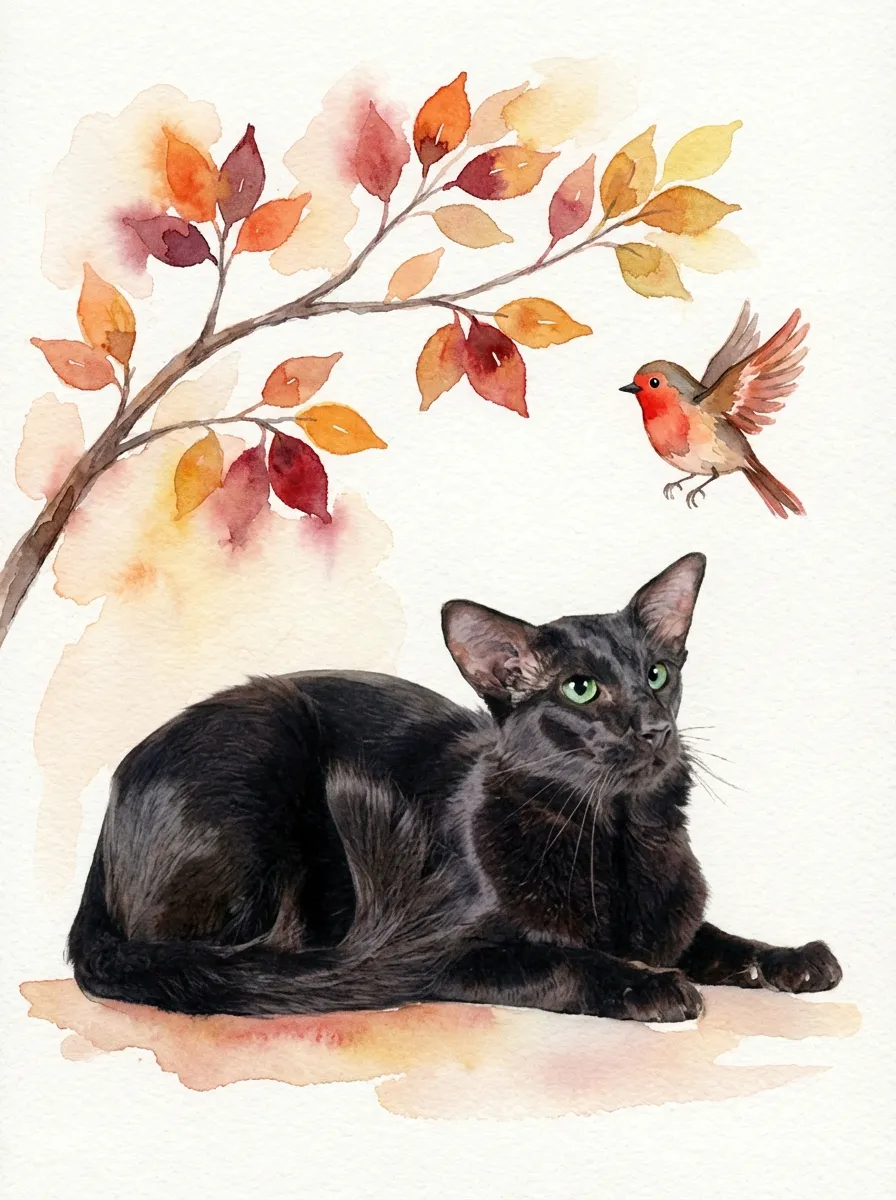 Oriental Longhair artwork