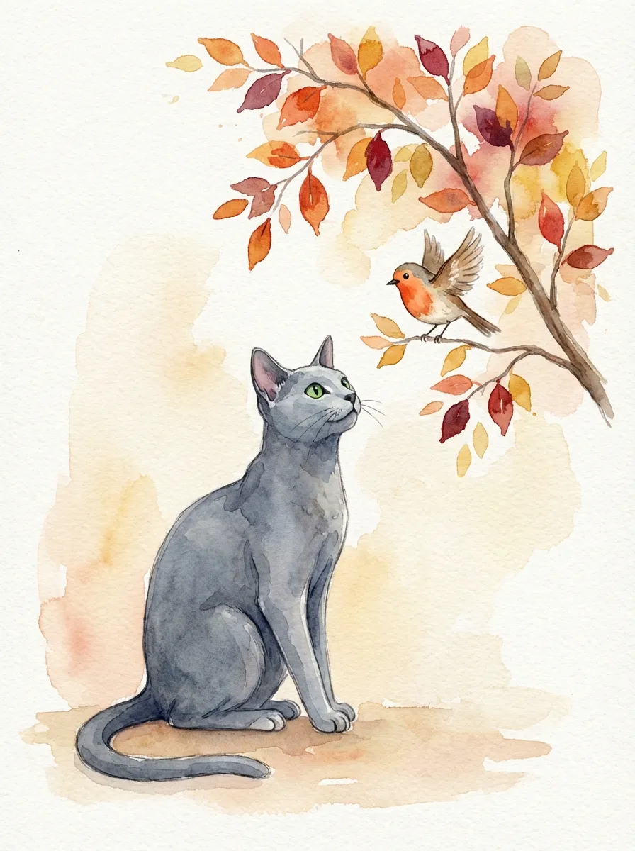 Russian Blue artwork
