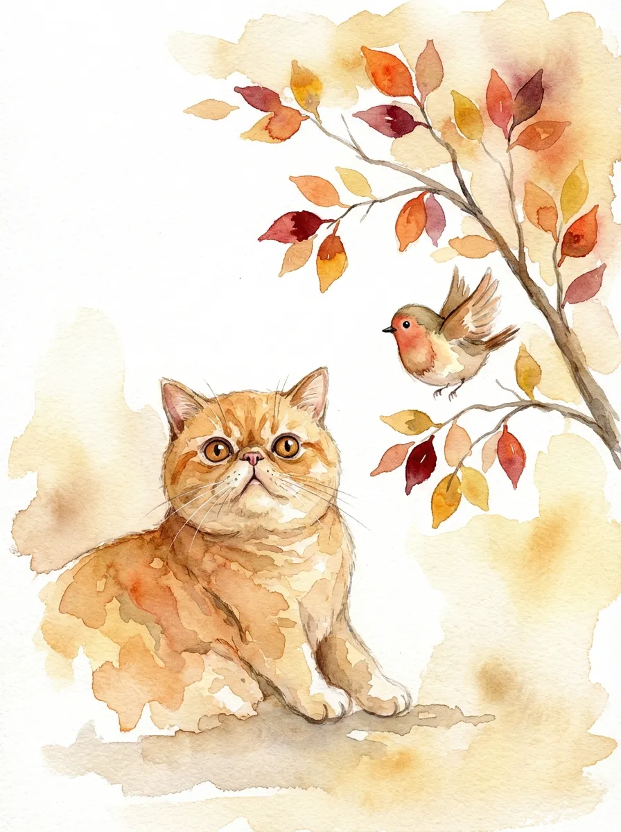Exotic Shorthair artwork