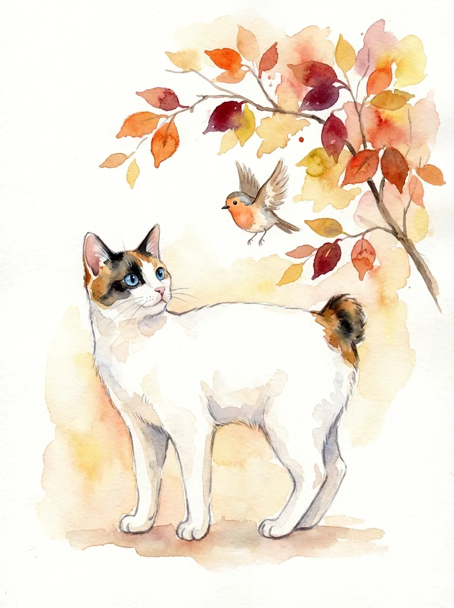 Japanese Bobtail artwork