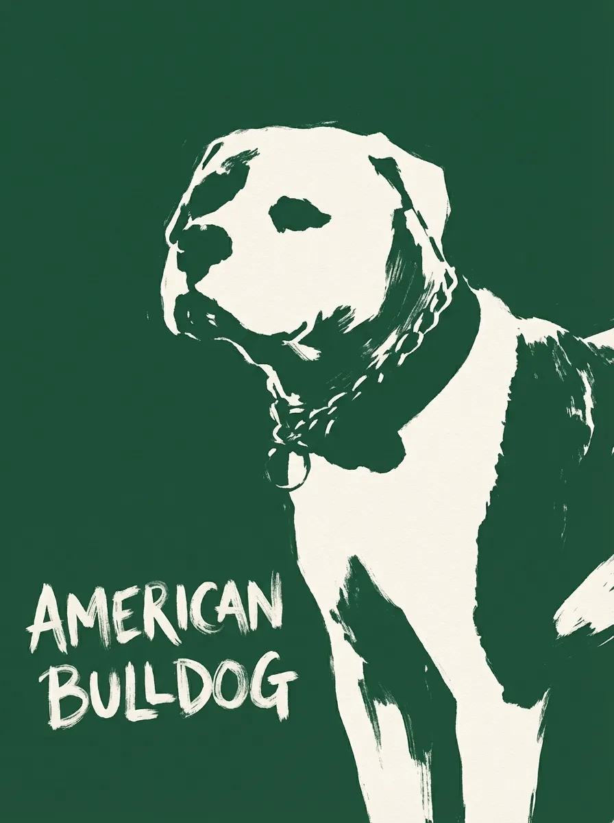 American Bulldog artwork