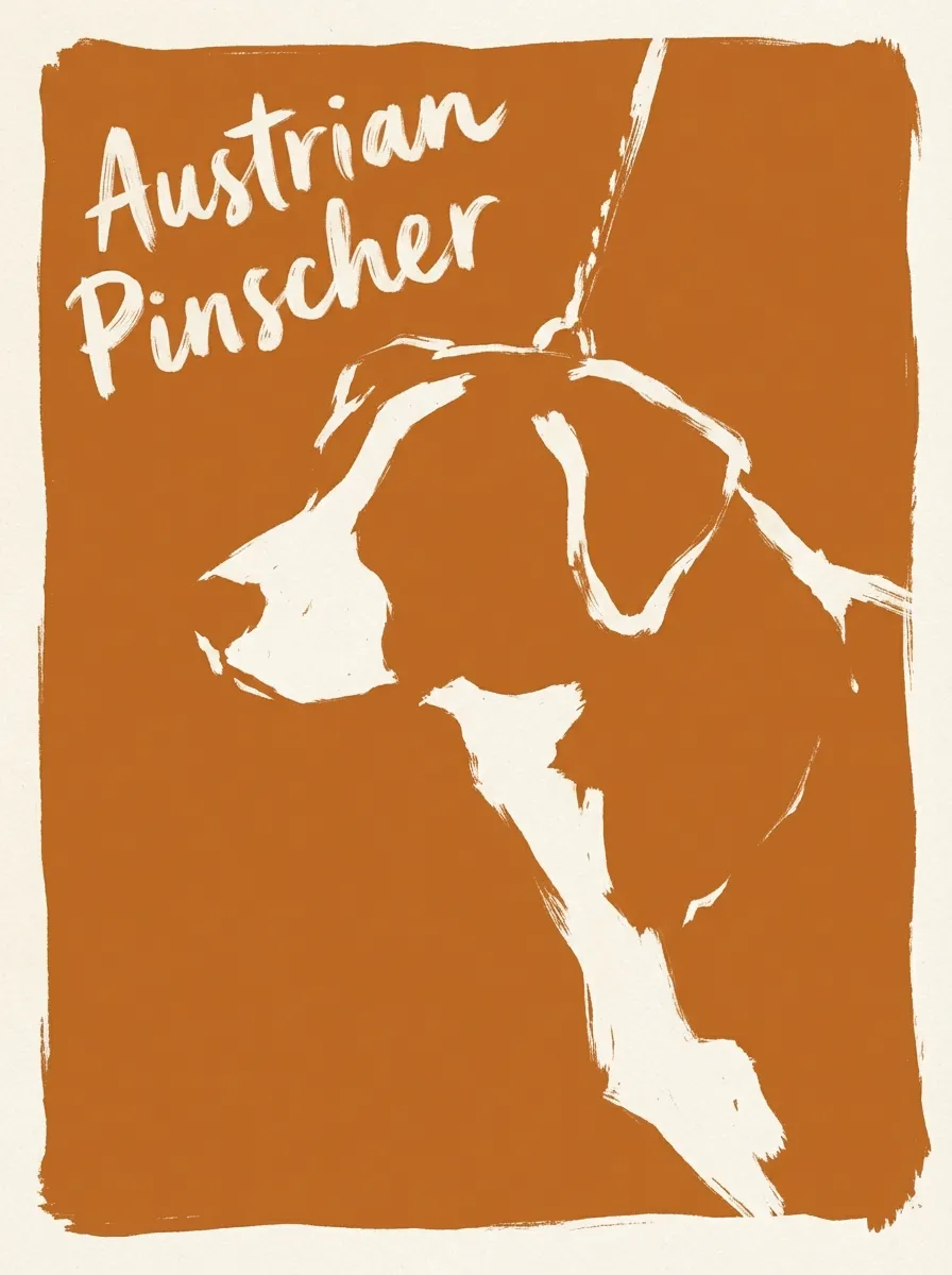 Austrian Pinscher artwork