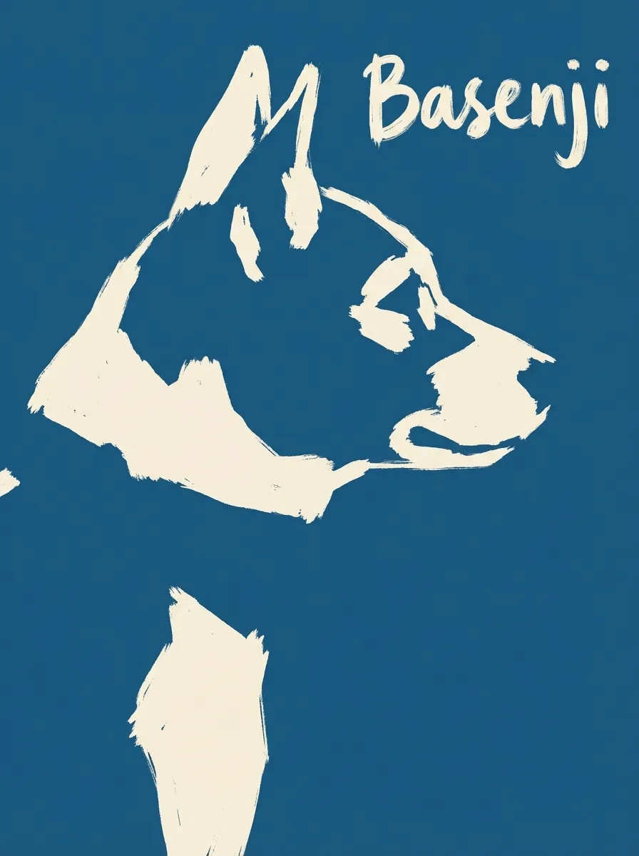 Basenji artwork