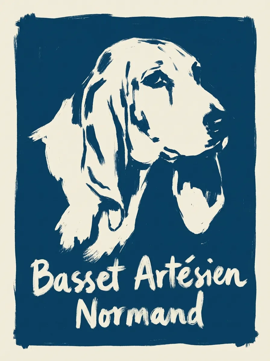 Basset Artésien Normand artwork