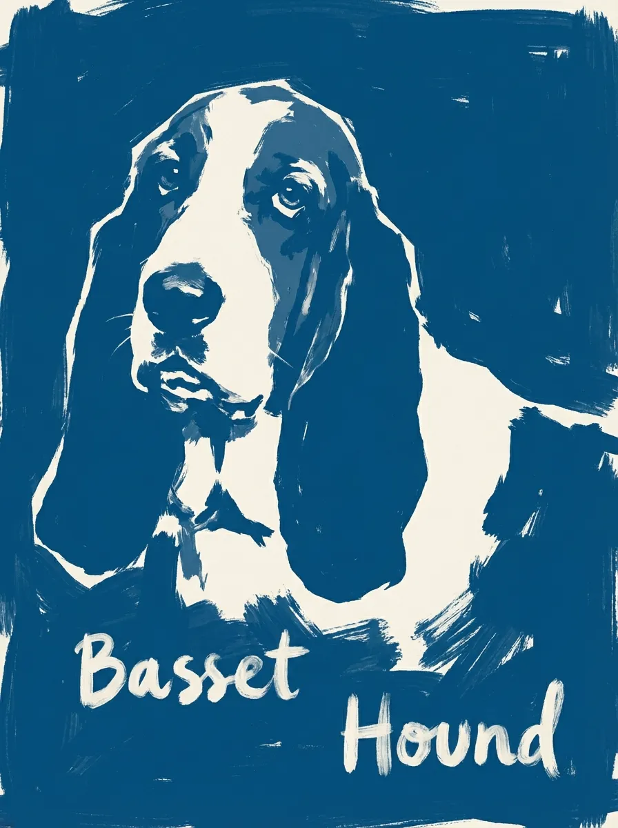 Basset Hound artwork