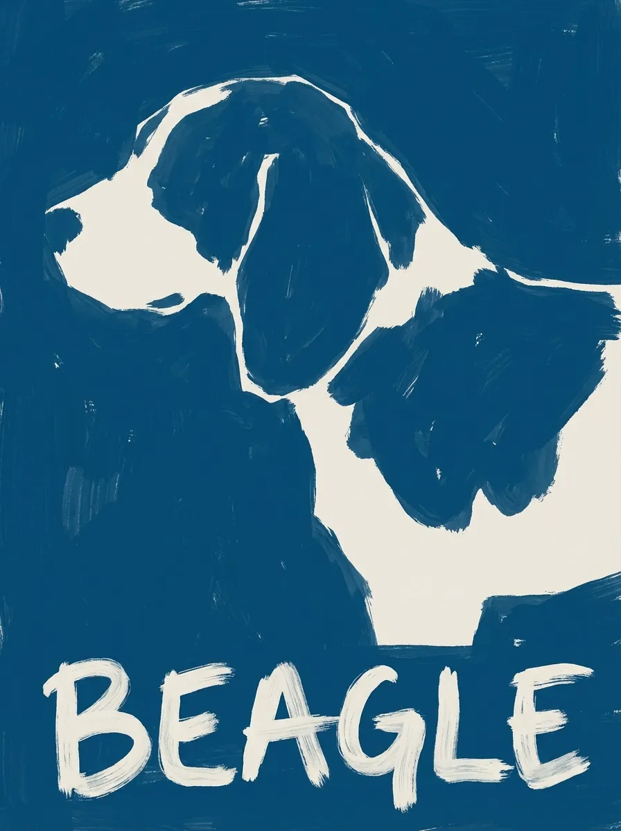 Beagle artwork