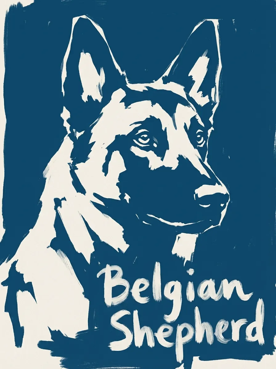 Belgian Shepherd Dog (Tervuren) artwork