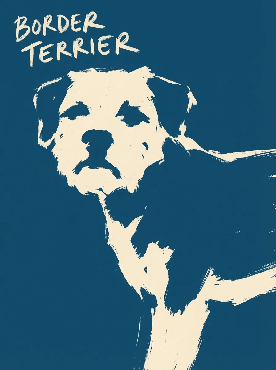 Border Terrier artwork