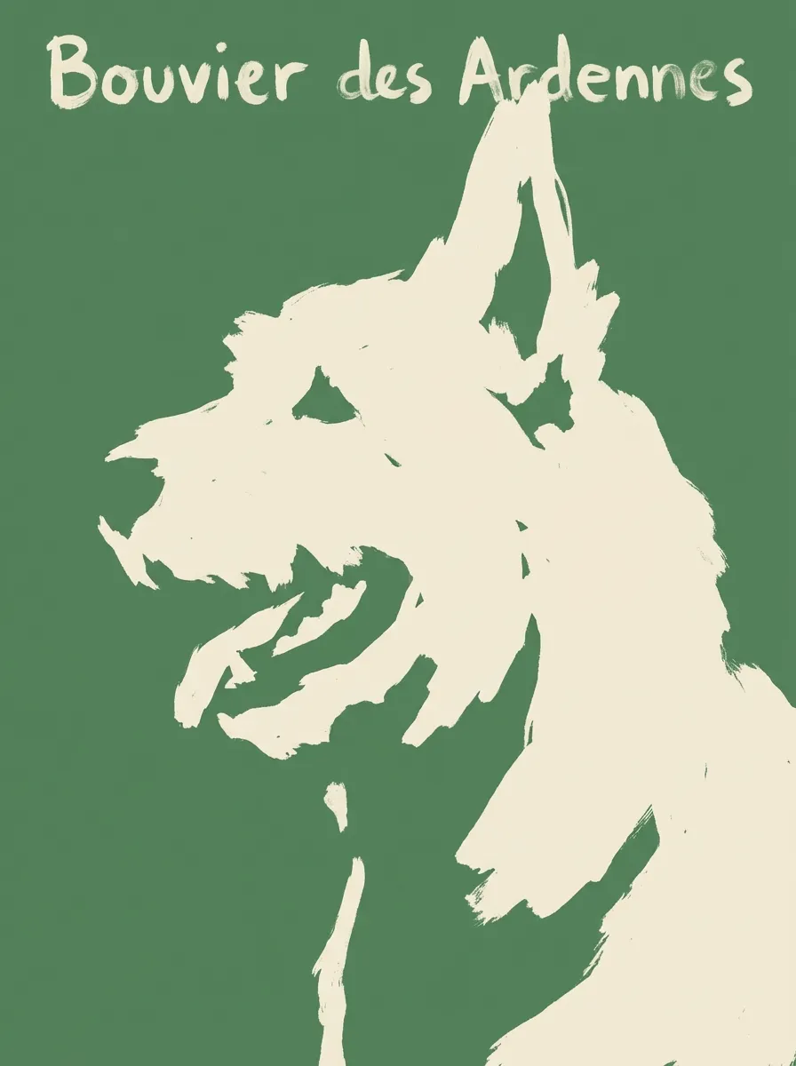 Bouvier des Ardennes artwork