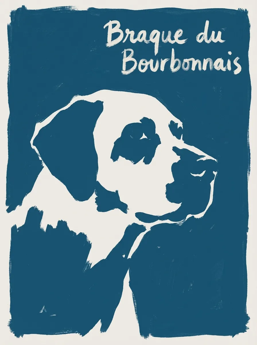 Braque du Bourbonnais artwork