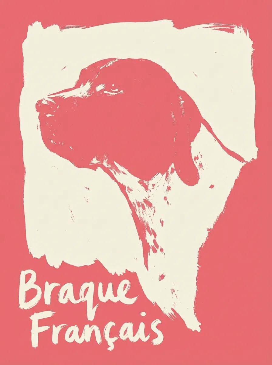 Braque Francais artwork