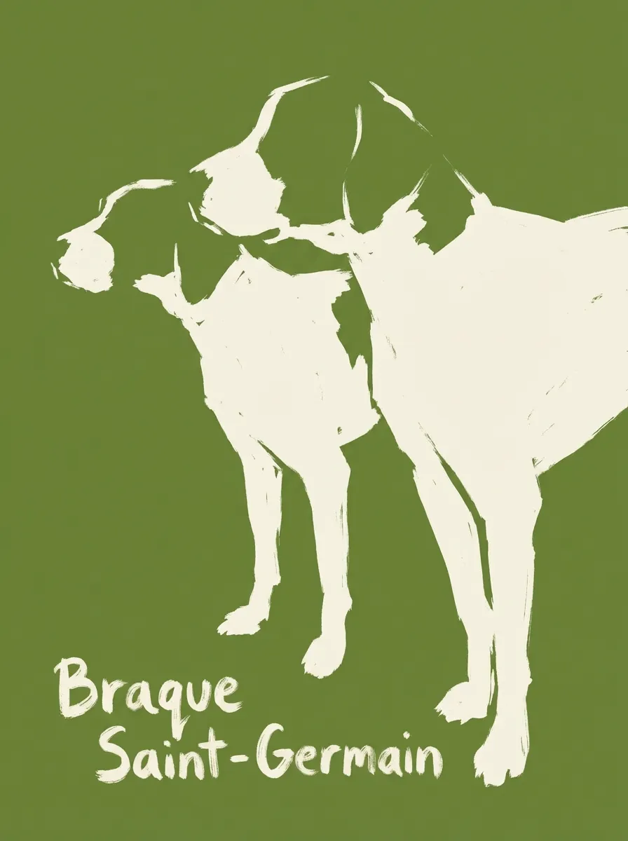 Braque Saint-Germain artwork