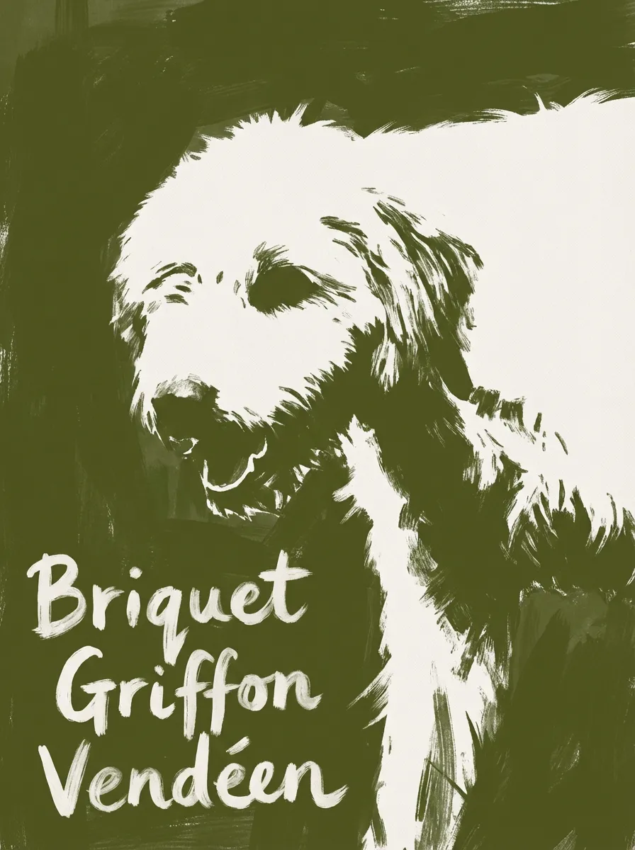 Briquet Griffon Vendéen artwork