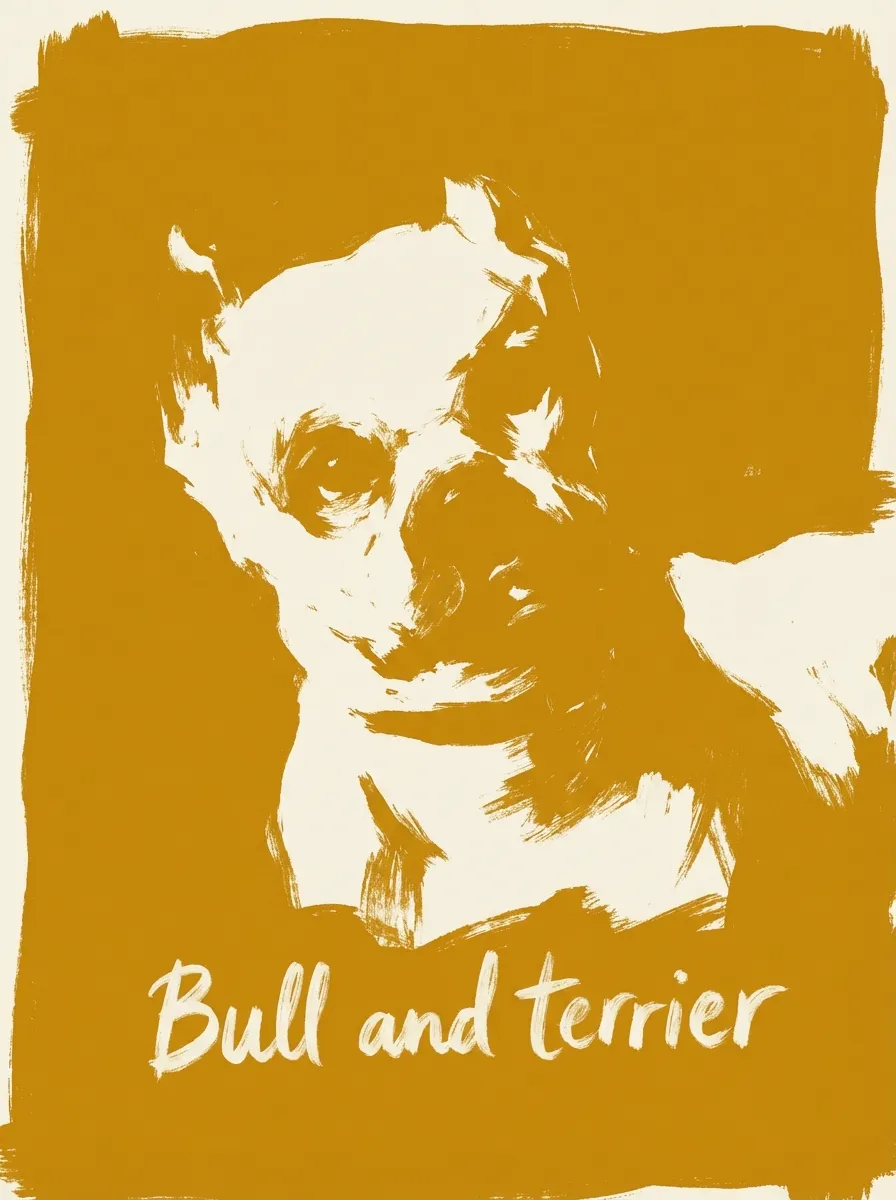 Bull and Terrier artwork