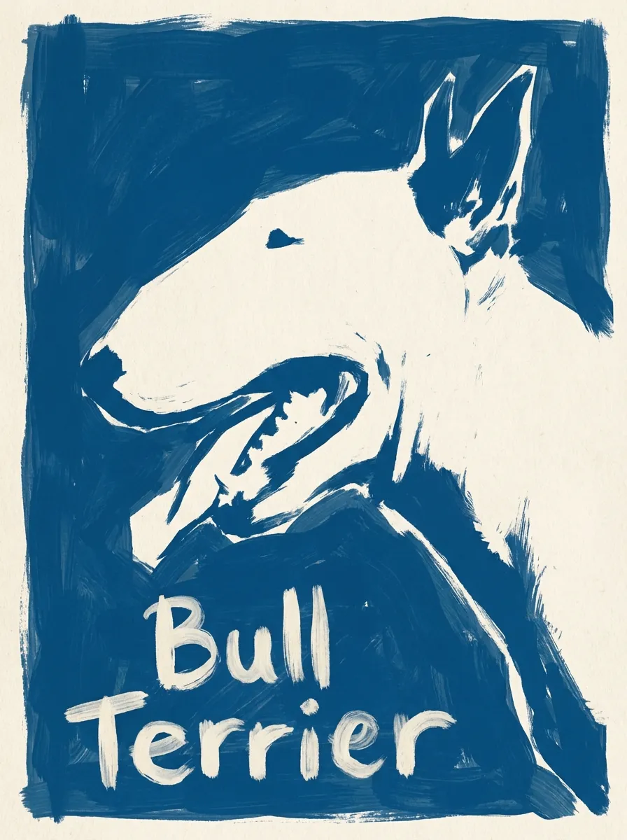 Bull Terrier artwork