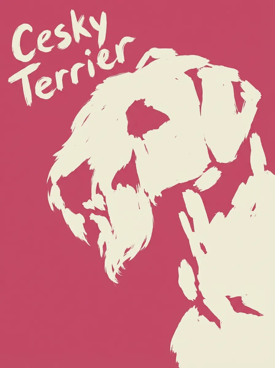 Cesky Terrier artwork