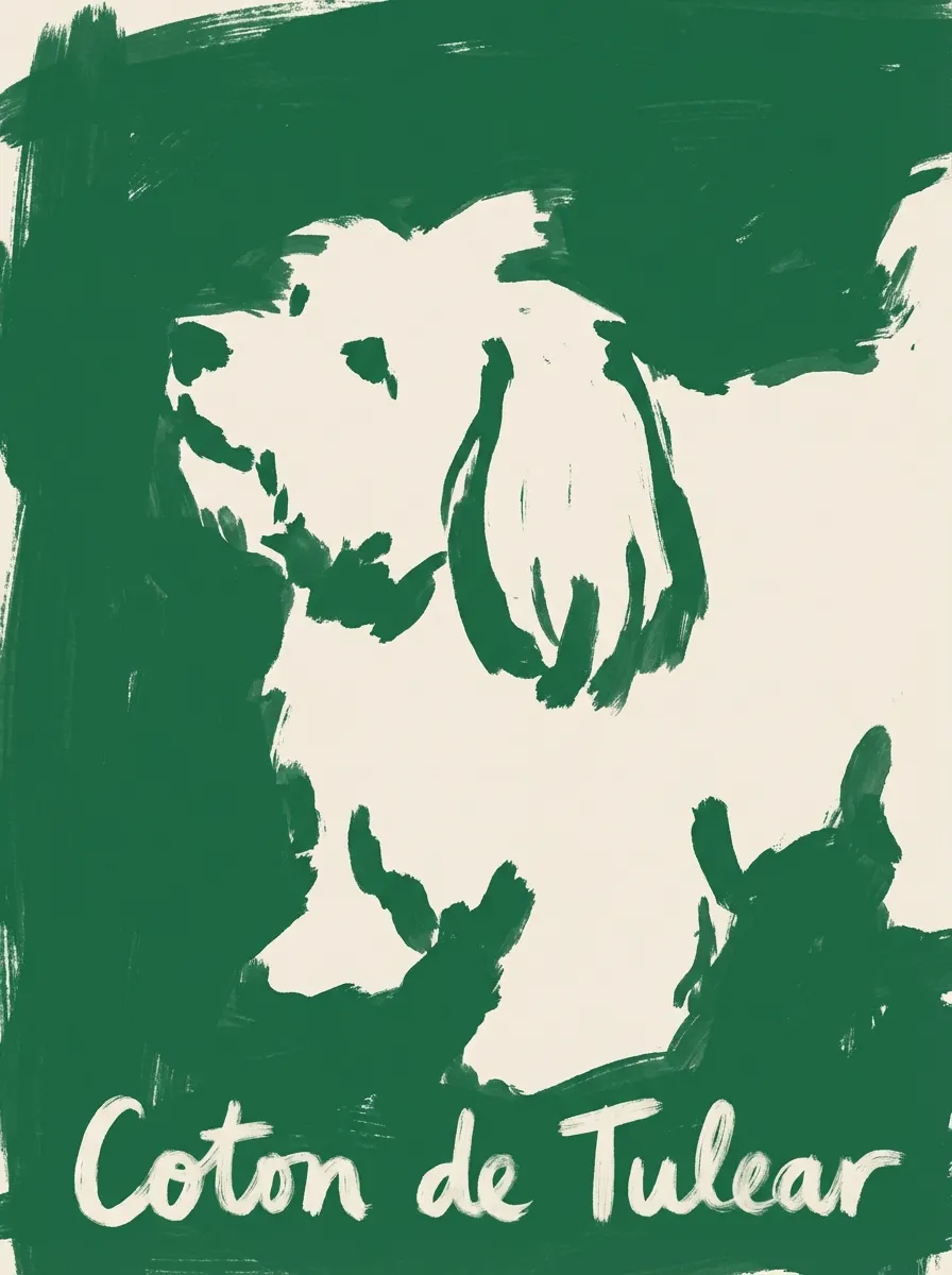 Coton de Tulear artwork