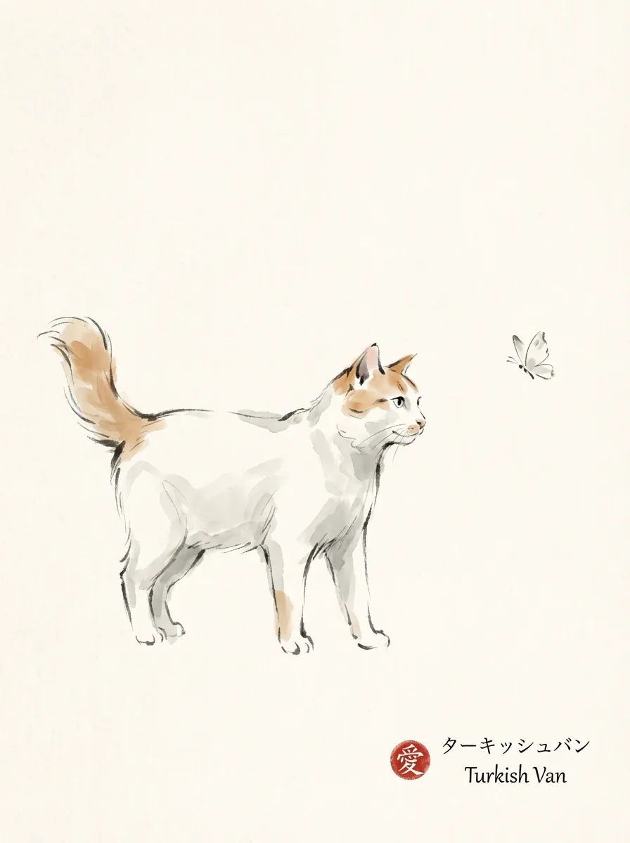 Turkish Van artwork