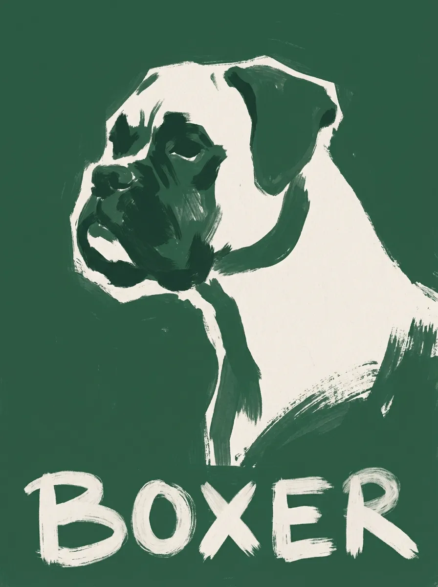 Boxer artwork