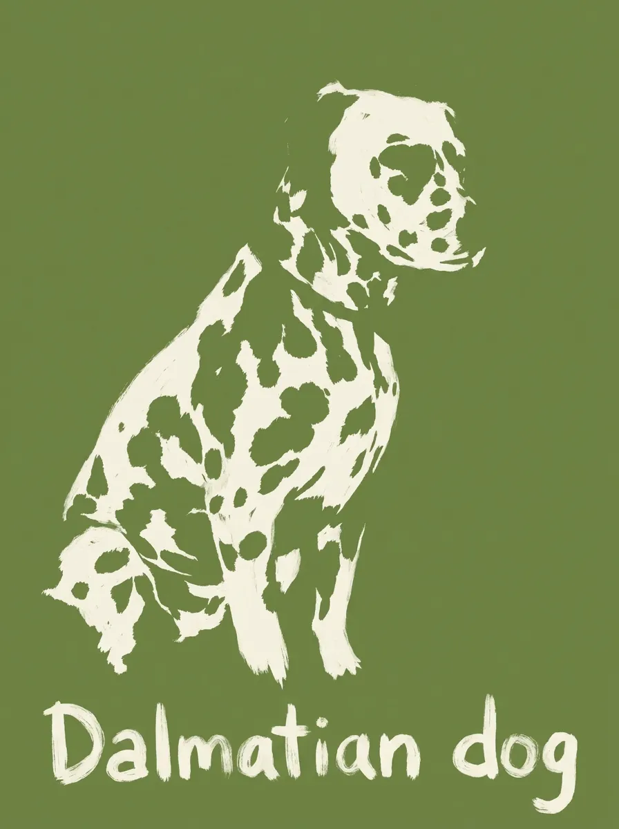 Dalmatian artwork