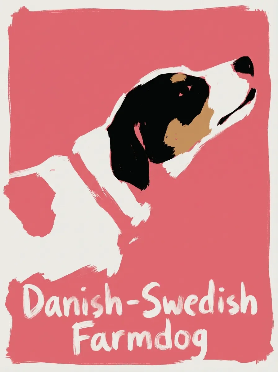 Danish-Swedish Farmdog artwork