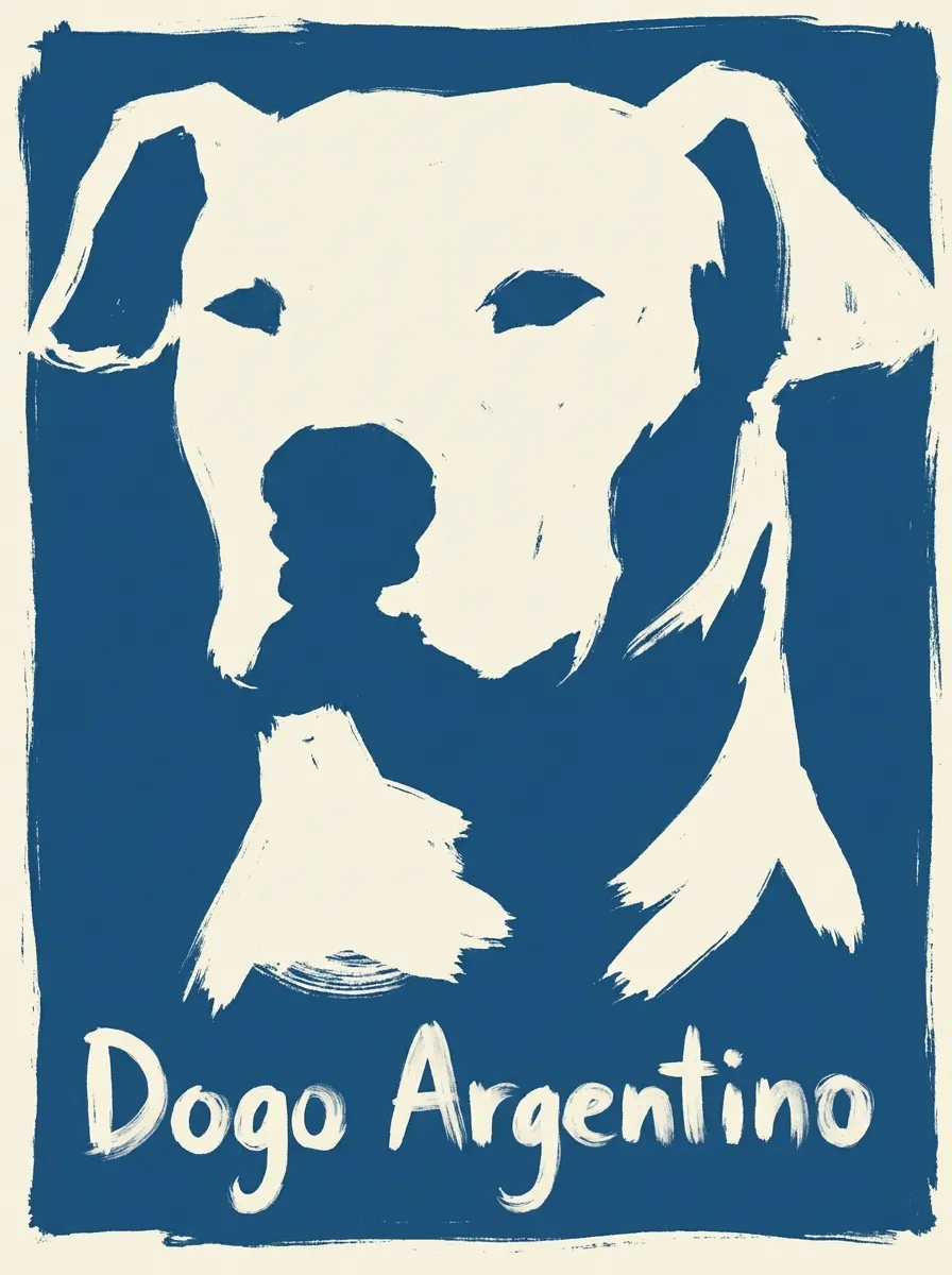 Dogo Argentino artwork