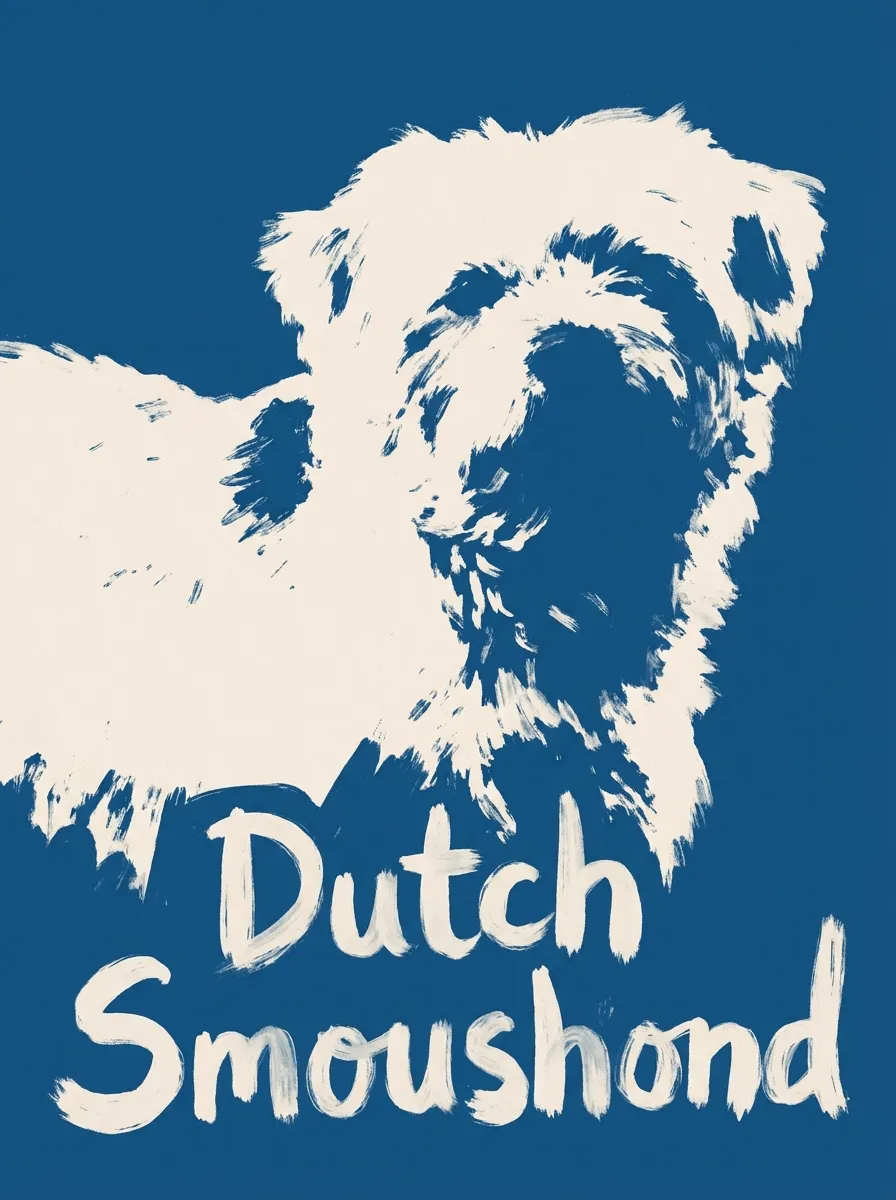 Dutch Smoushond artwork
