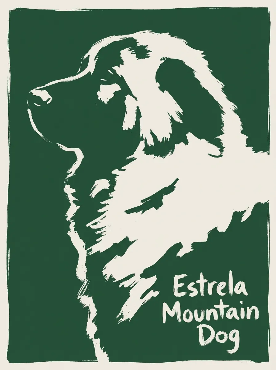 Estrela Mountain Dog artwork