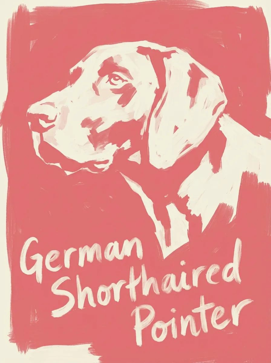 German Shorthaired Pointer artwork