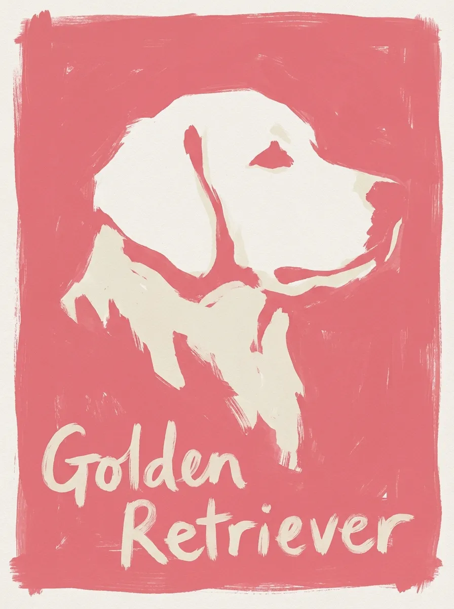 Golden Retriever artwork