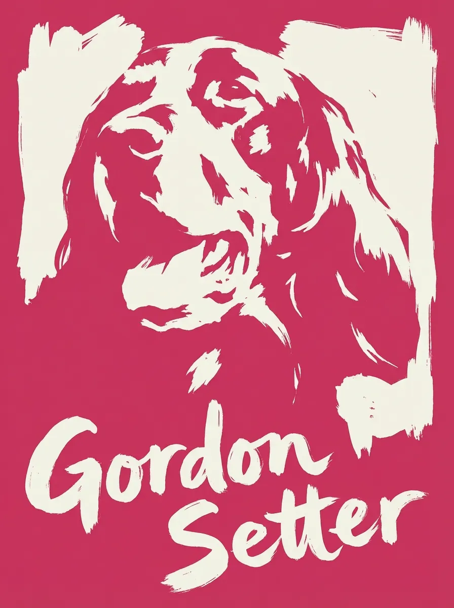 Gordon Setter artwork