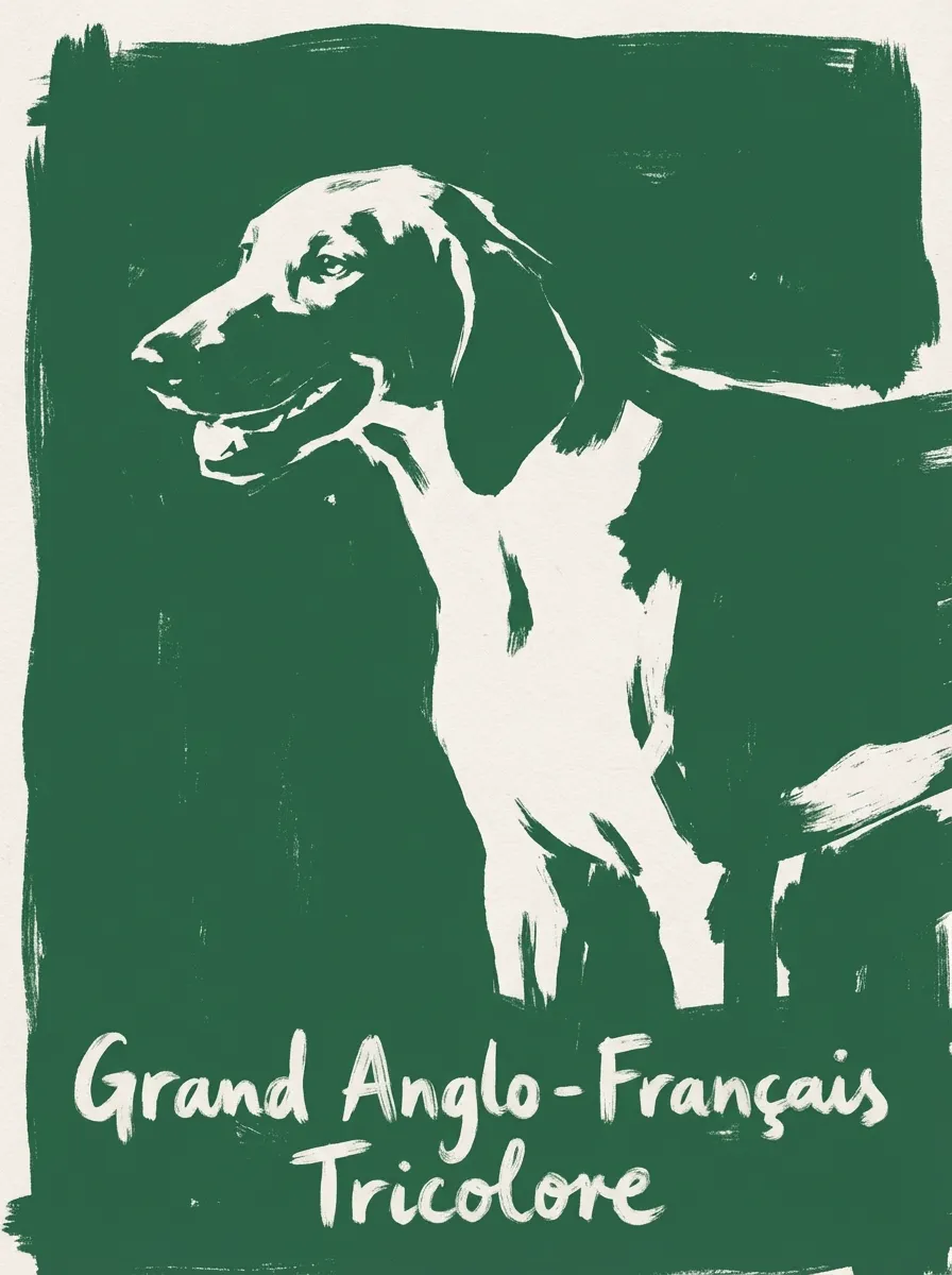 Grand Anglo-Français Tricolore artwork