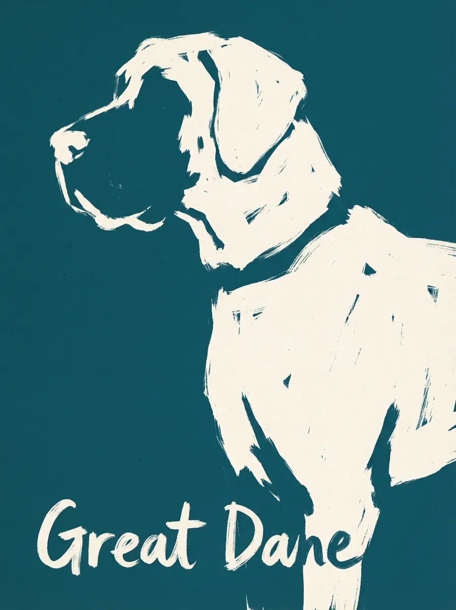 Great Dane artwork