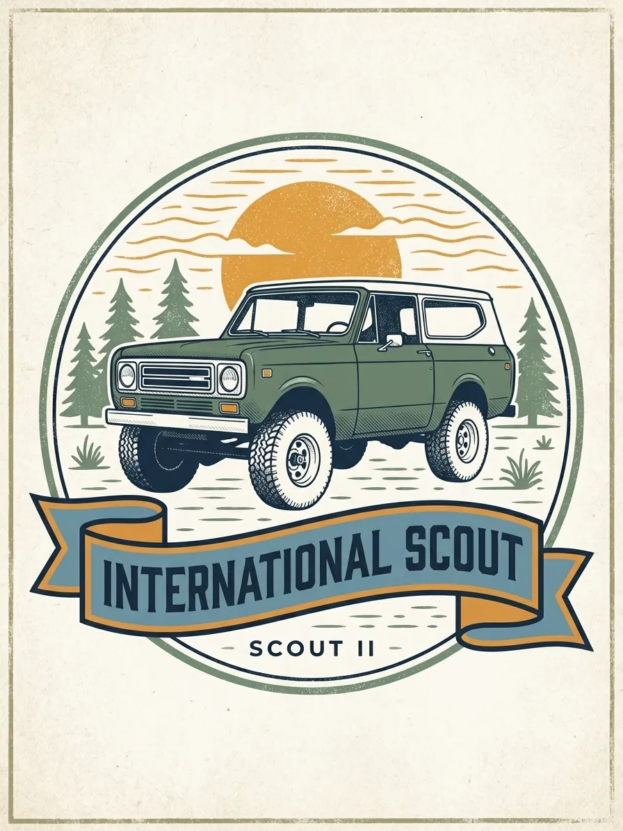 Artwork of International Scout
