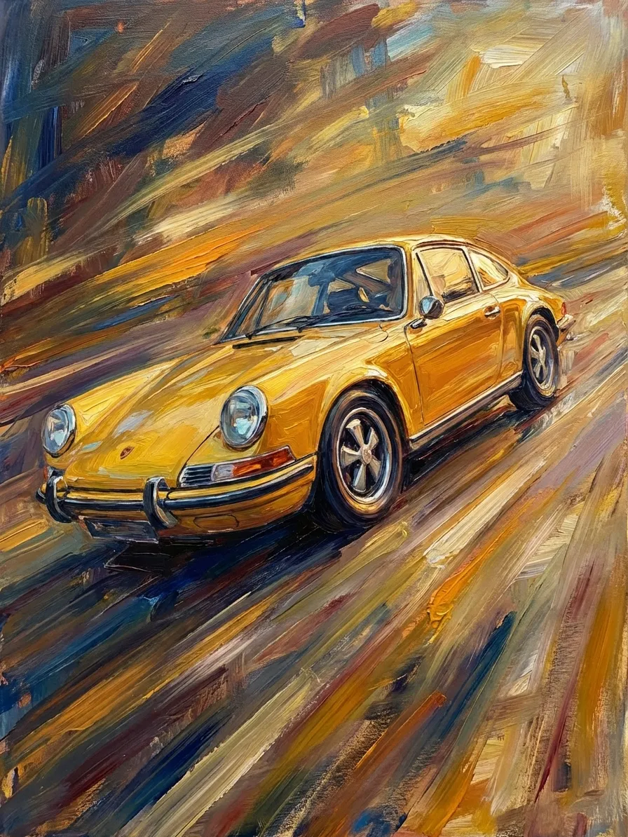 Artwork of Yellow Banana