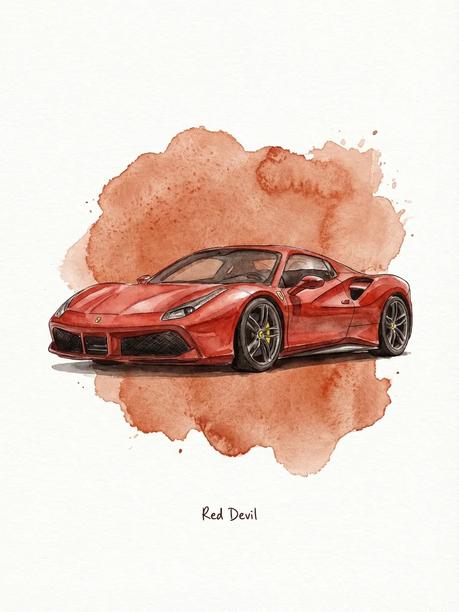Artwork of Red Devil