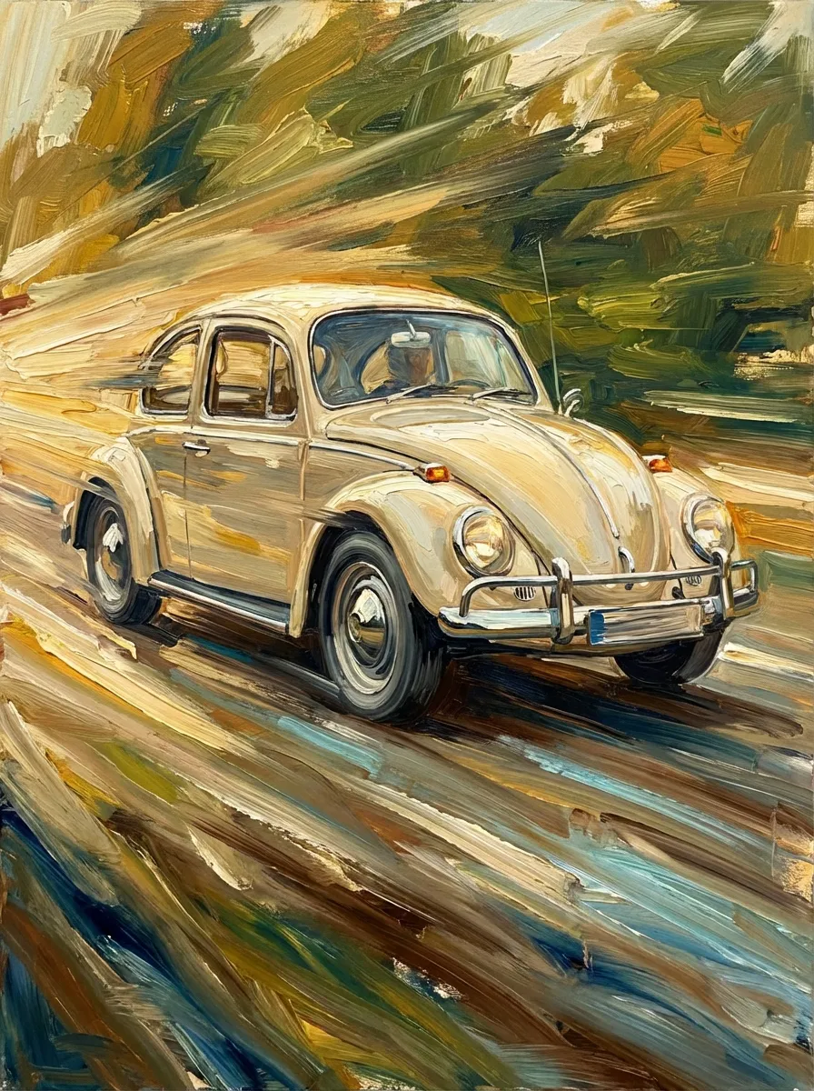 Volkswagen Beetle artwork