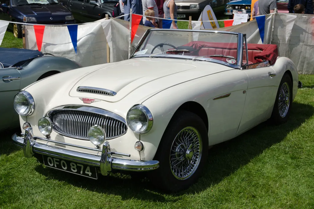 Austin-Healey 3000 before