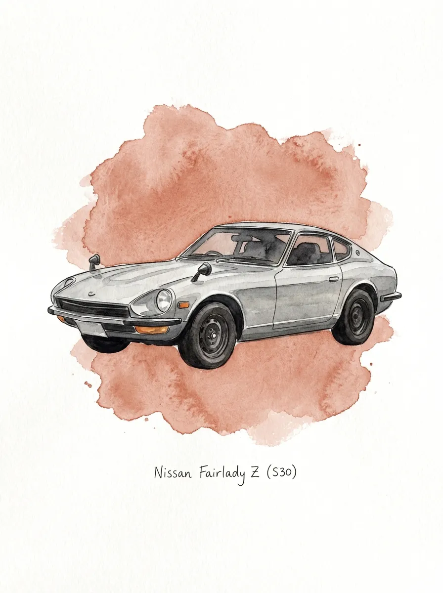 Datsun 240Z artwork
