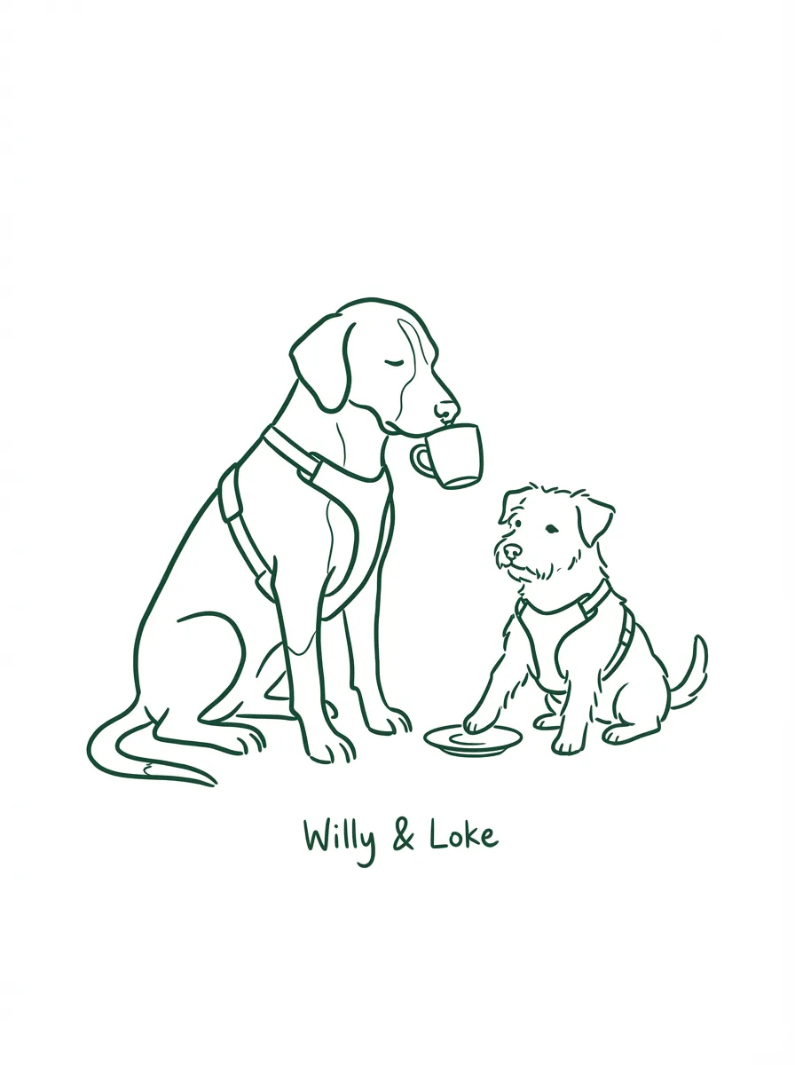 Artwork of Willy & Loke