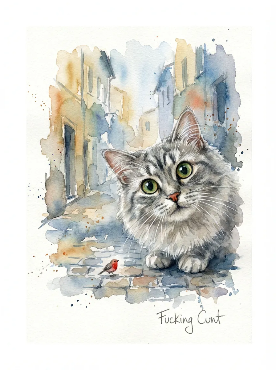 Artwork of Fucking Cunt