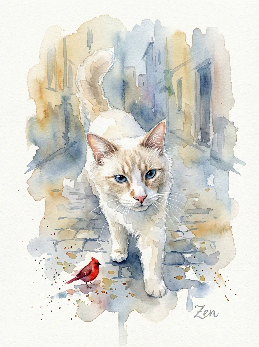 Zen and the Crimson Bird